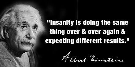 Einstein
                              insanity