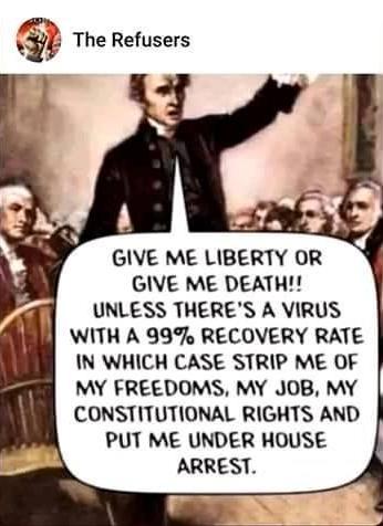 Give me liberty ...