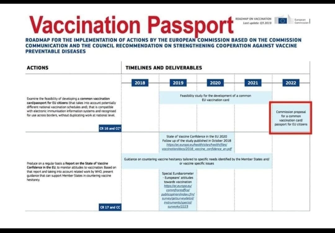 EU vaccination passport