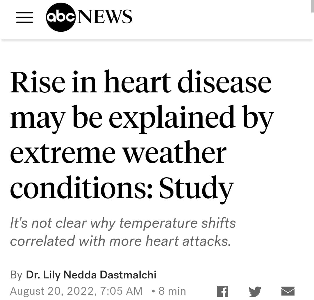 heart problems caused by weather