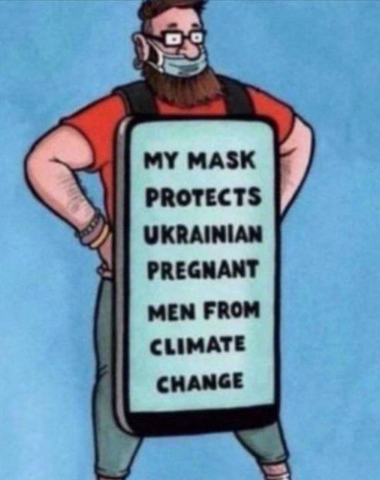 mask protects