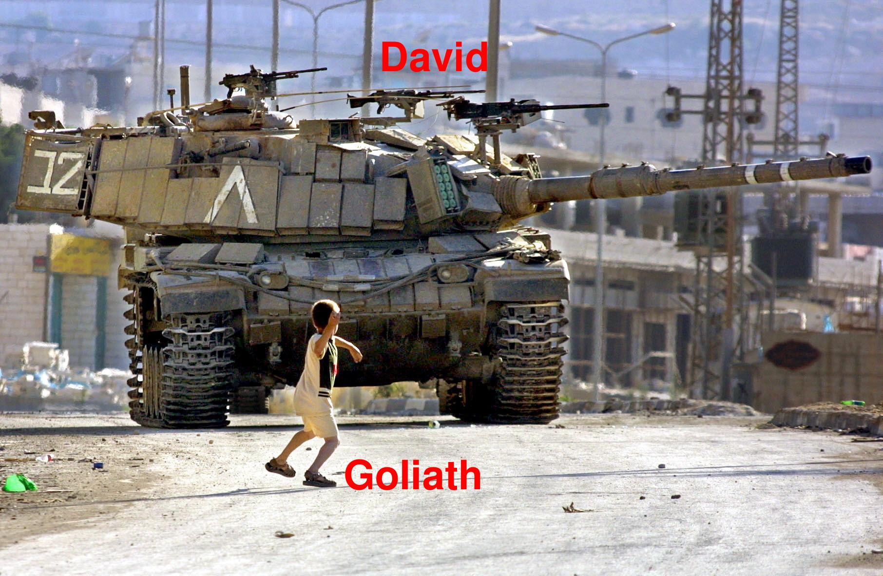 David and
                          Goliath