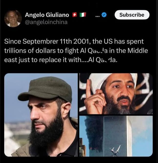 Al Qaida
                        --> Al Qaida